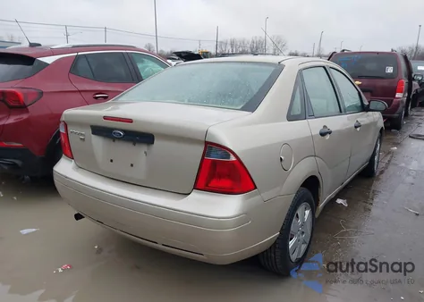 2007 Ford Focus S/Se/Ses из США, поврежденный, VIN 1FAFP34N07W279007